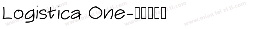 Logistica One字体转换